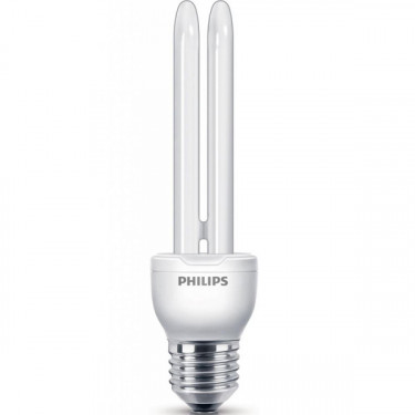 Лампа енергозберігаюча E27, 14W, 220-240V, CDL 1PF/6 Economy Stick Philips (929689116801/8718291658610)