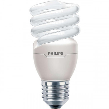 Лампа енергозберігаюча E27, 15W, 220-240V, CDL 1CT/12 TornadoT2 8y Philips (929689848211/8718291662907)