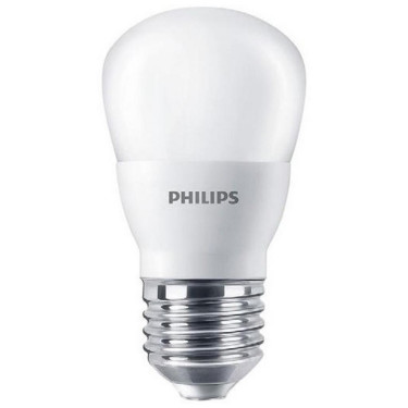 Світлодіодна лампа Philips LEDBulb E27 4-40W 3000K 230V P45 (APR) (929001160907/8718696484906)