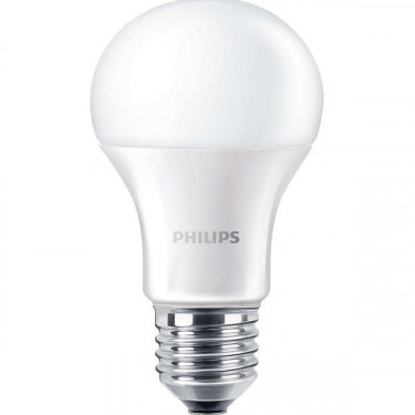 Лампа світодіодна LEDBulb E27, 5-50W, 3000K, 230V, A60 Philips (929001304507)