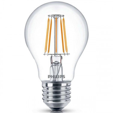 Лампа світодіодна LED Fila ND декоративна, E27, 4.3-50W, 2700K, 230V, A60 1CT APR Philips (929001180407)