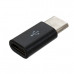 Адаптер (adapter) MICRO USB на Type-C (F/M) чорний Patron (PN-MIC-Type-C) Фото 1