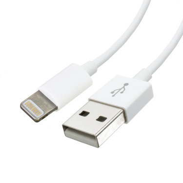 Кабель USB 2.0 - Lightning 1 м Patron (PN-LIGHT-1M)