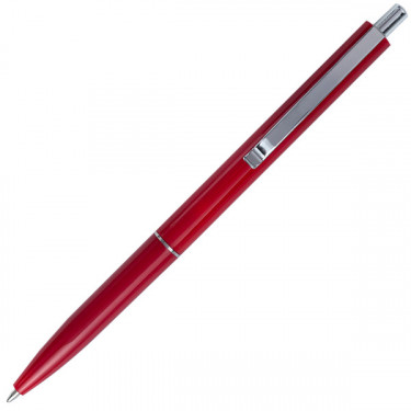 Ручка кулькова автоматична 1 мм, без логотипів, корпус червоний 1 мм Logo2U Buromax (BM.8239-05)