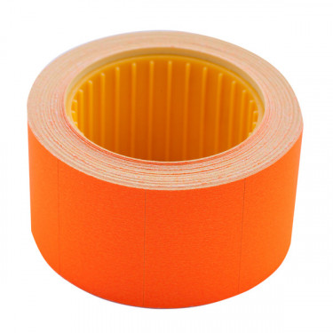 Етикетки-цінники прямокутні 30х20 мм, 300 шт/рул, помаранчеві Buromax (BM.282104-11)