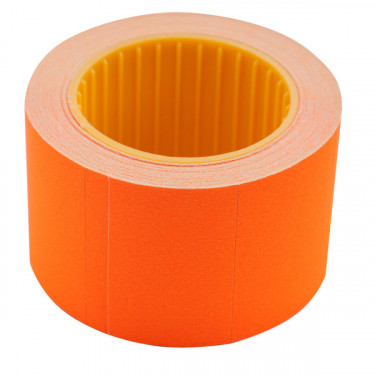 Етикетки-цінники прямокутні 35х25 мм, 240 шт/рул, помаранчеві Buromax (BM.282105-11)