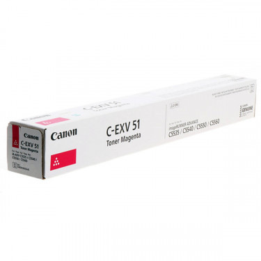 Тонер картридж C-EXV51 пурпуровий Canon (0483C002)