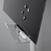 Фліпчарт на мобільній підставці, скляний, магнітно-маркерний, 70х100 см, чорний/білий (TFSZ) Фото 7