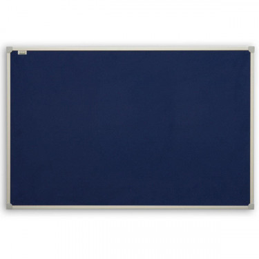 Дошка текстильна, 120х180 см, алюмінієва C-line рамка, синя/сіра 2x3 (TTA1218/UA)