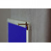 Дошка текстильна, 100х150 см, алюмінієва ALU23 рамка, синя 2x3 (TTA1510) Фото 3