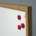 Дошка магнітно-маркерна, 45х60 см, дерев'яна рамка 2x3 (TS456) Фото 5
