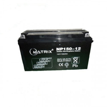 Акумулятор для ДБЖ 12 V, 150 Ah Matrix (NP150-12)