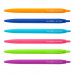 Ручка масляна, автоматична, 0.7 мм, асорті, синя Holly Touch Buromax (BM.8271/BM.3271) Фото 1