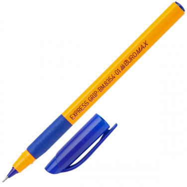 Ручка масляна 0.5 мм, синя ExpressGrip Buromax (BM.8354-01)