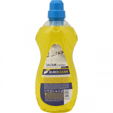 Засіб для миття підлоги, 1 л, Лимон EuroStandart BuroClean (10700501)