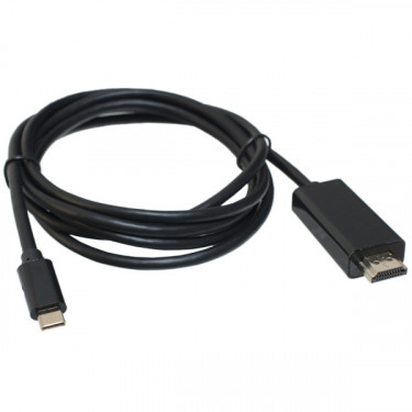 Кабель USB 3.1 Type-C - HDMI 1,8 м Patron (PN-TYPC-HDMI-1.8)