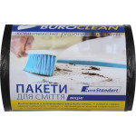 Пакеты для мусора 35 л, прочные, 100 шт, черные EuroStandart BuroClean (4823078922861)