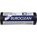 Пакеты для мусора 60 л, 20 шт, черные BuroClean (4823078910646)