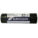 Пакеты для мусора 120 л, 10 шт, черные BuroClean (4823078910660/10200041)