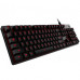 Клавіатура USB G413 Carbon Red Led RU Logitech (920-008309) Фото 1