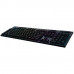 Клавіатура бездротова G915 Lightspeed RGB Gaming Tactile Switch, чорна Logitech (920-008909) Фото 1