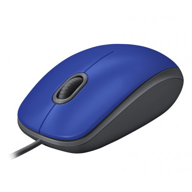 Миша USB M110 Silent, синя Logitech (910-005488)