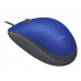 Миша USB M110 Silent, синя Logitech (910-005488) Фото 1