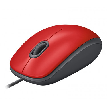 Миша USB M110 Silent, червона Logitech (910-005489)