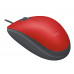 Миша USB M110 Silent, червона Logitech (910-005489) Фото 1
