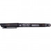 Ручка гелева Пиши-стирай 0.5 мм, чорна Erase Slim Buromax (BM.8300-02) Фото 1