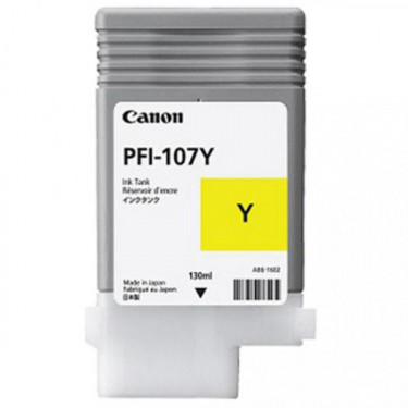 Картридж PFI-107 130 мл, жовтий Canon (6708B001)