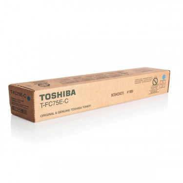 Тонер картридж T-FC75E блакитний Toshiba (6AK00000251)