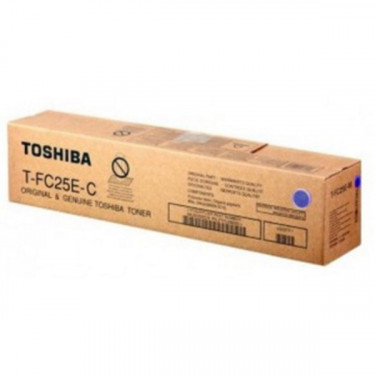 Тонер картридж T-FC25EC блакитний Toshiba (6AJ00000072)