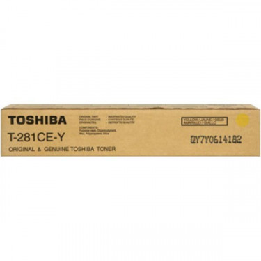 Тонер картридж T-281C EY жовтий Toshiba (6AK00000107/6AG00000843)