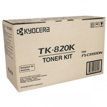 Тонер картридж TK-820 чорний Kyocera Mita (1T02HP0EU0)