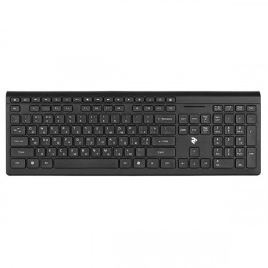 Клавіатура бездротова KS210 Slim WL, чорна 2E (2E-KS210WB)
