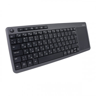 Клавіатура бездротова K2600 Wireless, сіра Rapoo