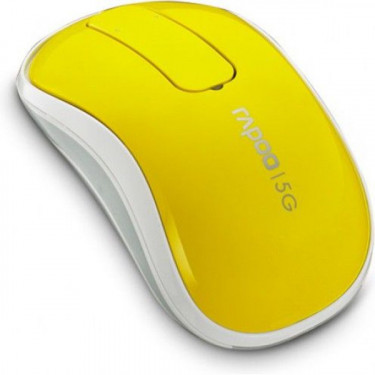 Миша бездротова T120p Touch Mouse, жовта Rapoo