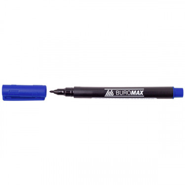 Маркер водостійкий, 1 мм, синій Buromax (BM.8704-02)