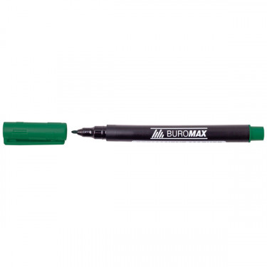 Маркер водостійкий, 1 мм, зелений Buromax (BM.8704-04)