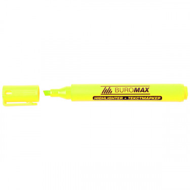 Текст-маркер круглий, жовтий, 1-4,6 мм Buromax (BM.8906-08)