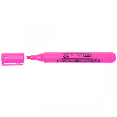 Текст-маркер круглий, рожевий, 1-4,6 мм Buromax (BM.8906-10)