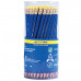 Олівець графітовий, НВ, з ластиком, синій Jobmax Buromax (BM.8514) Фото 1