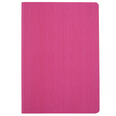 Блокнот діловий А5, штучна шкіра, 96 арк, лінія, рожевий Color Tunes Buromax (BM.295200-10)