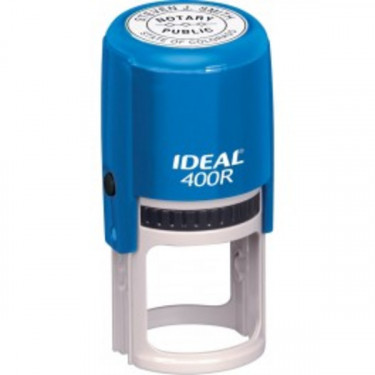 Оснастка для круглої печатки Ideal 400R D40 мм, синя/сіра Trodat (400R/син-сер)
