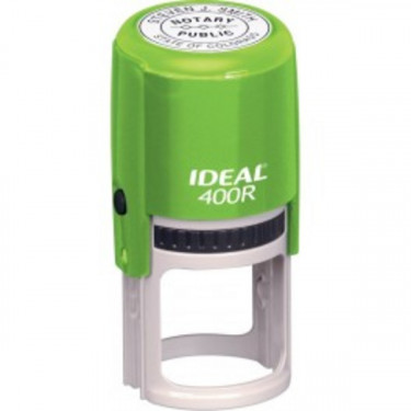 Оснастка для круглої печатки Ideal 400R D40 мм, зелена/сіра Trodat (400R/зел-сер)