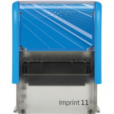 Оснастка для прямокутної печатки Imprint 11 38x14 мм, синя Trodat (8911/син)