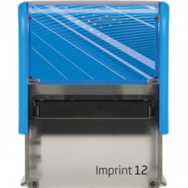 Оснастка для прямокутної печатки Imprint 12 47x18 мм, синя Trodat (8912/син)