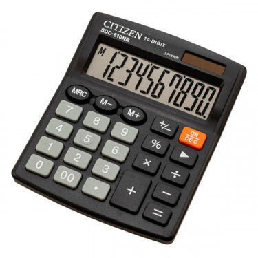 Калькулятор SDC-810BII 10 розрядів Citizen (SDC-810NR)