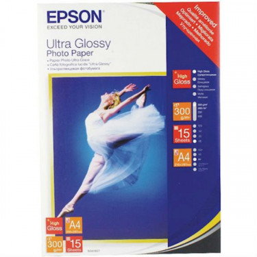 Фотопапір Ultra Glossy 10x15 см, 50 арк Epson (C13S041943)